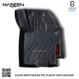 SUZUKI SWIFT NEW 9D TPE PLASTIC HEAVY DUTY CAR FLOOR MAT