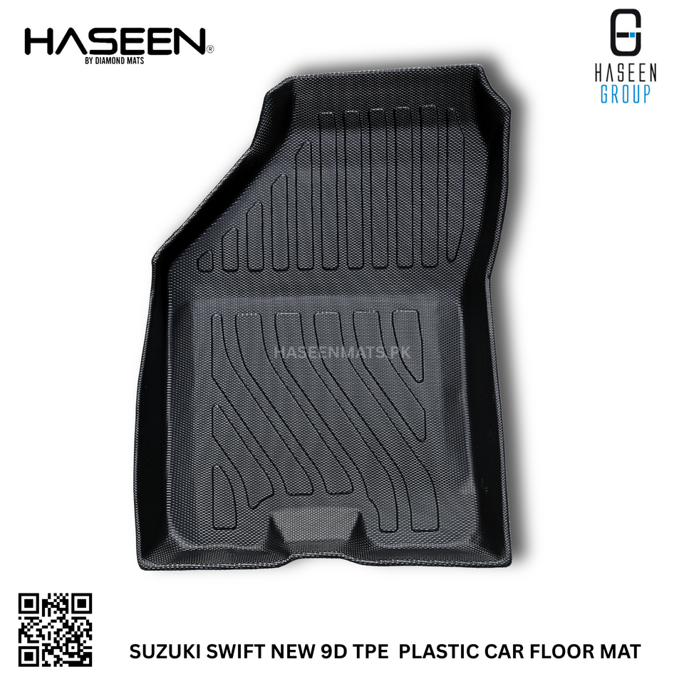 SUZUKI SWIFT NEW 9D TPE PLASTIC HEAVY DUTY CAR FLOOR MAT