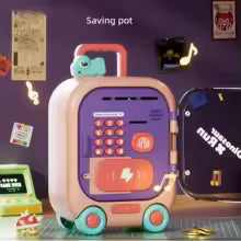 Fingerprint Password Piggy Bank for Kids