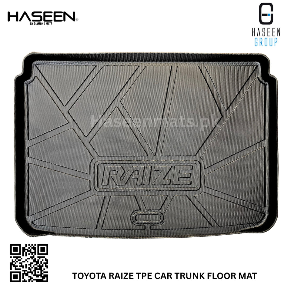 TOYOTA RAIZE NEW 2020-2025 CAR TRUNK PLASTIC MAT