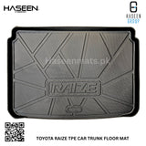 TOYOTA RAIZE NEW 2020-2025 CAR TRUNK PLASTIC MAT
