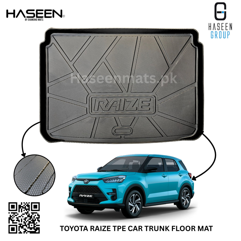 TOYOTA RAIZE NEW 2020-2025 CAR TRUNK PLASTIC MAT