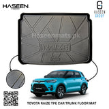 TOYOTA RAIZE NEW 2020-2025 CAR TRUNK PLASTIC MAT