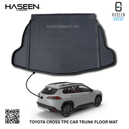 TOYOTA CROSS NEW 2024 TPE PLASTIC CAR TRUNK MAT