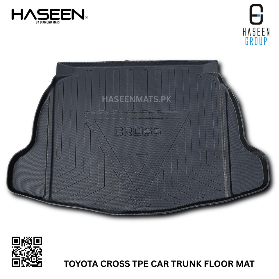 TOYOTA CROSS NEW 2024 TPE PLASTIC CAR TRUNK MAT