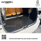TOYOTA FORTUNER 2014-2022 TPE PLASTIC CAR TRUNK MAT
