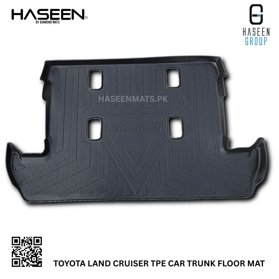 TOYOTA LAND CRUISER TPE PLASTIC CAR TRUNK MAT