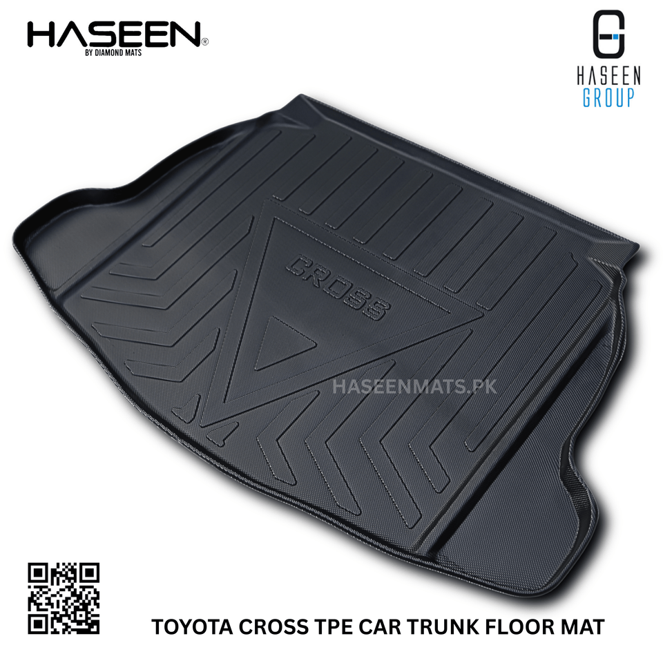TOYOTA CROSS NEW 2024 TPE PLASTIC CAR TRUNK MAT