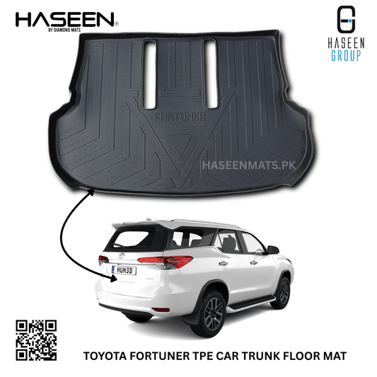 TOYOTA FORTUNER 2014-2022 TPE PLASTIC CAR TRUNK MAT