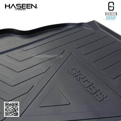 TOYOTA CROSS NEW 2024 TPE PLASTIC CAR TRUNK MAT