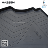 TOYOTA YARIS 2021-PRESENT TPE PLASTIC CAR TRUNK MAT