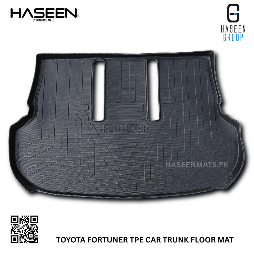 TOYOTA FORTUNER 2014-2022 TPE PLASTIC CAR TRUNK MAT