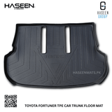 TOYOTA FORTUNER 2014-2022 TPE PLASTIC CAR TRUNK MAT