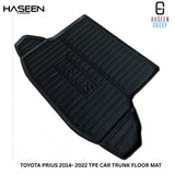 TOYOTA PRIUS HYBRID 2014 - 2022 TPE CAR TRUNK MAT