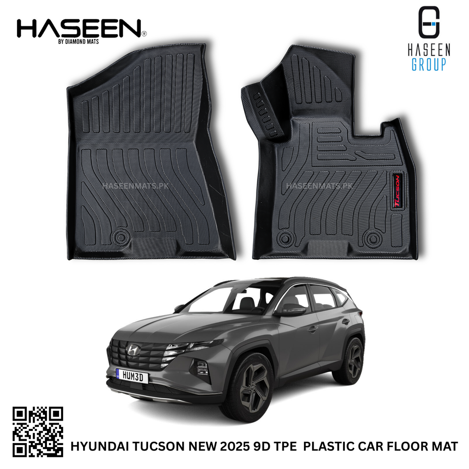 HYUNDAI TUCSON HYBRID NEW 9D TPE PLASTIC HEAVY DUTY CAR FLOOR MAT