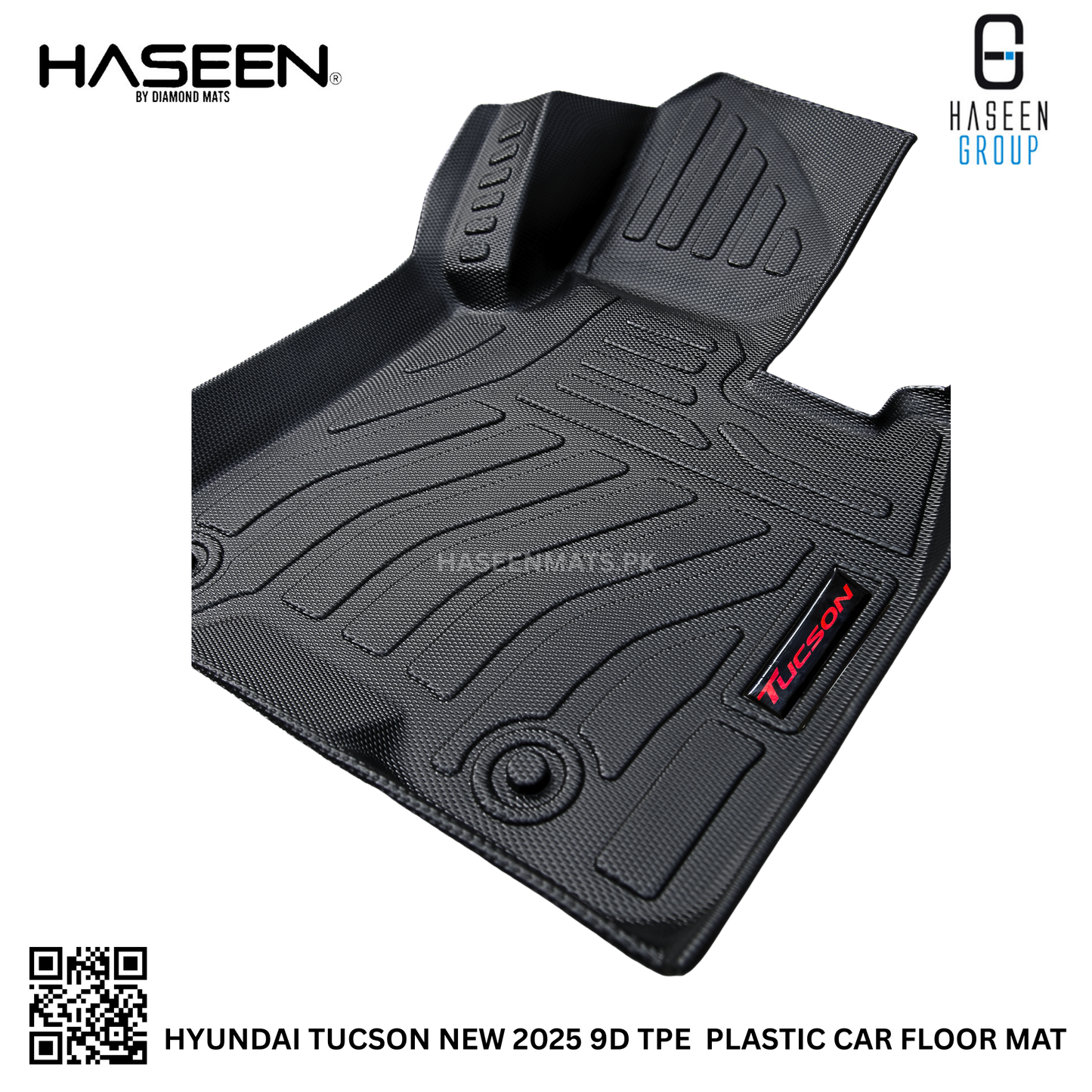 HYUNDAI TUCSON HYBRID NEW 9D TPE PLASTIC HEAVY DUTY CAR FLOOR MAT