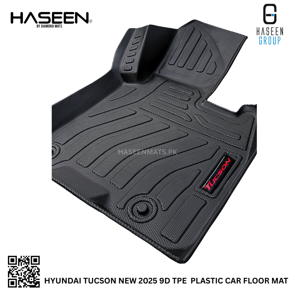 HYUNDAI TUCSON HYBRID NEW 9D TPE PLASTIC HEAVY DUTY CAR FLOOR MAT