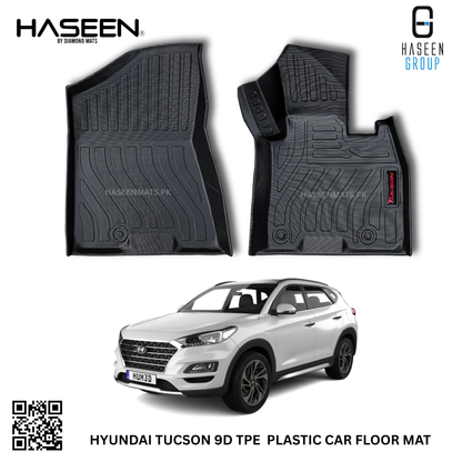 HYUNDAI TUCSON 2020-2024 PLASTIC HEAVY DUTY 9D FLOOR MAT