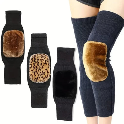 Knee Warm Thick Wool Blend Thermal Pads – Warm Relief & Support