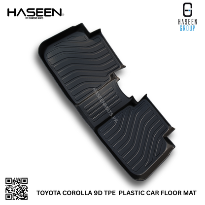 TOYOTA COROLLA 2014-PRESENT TPE PLASTIC HEAVY DUTY 9D FLOOR MAT