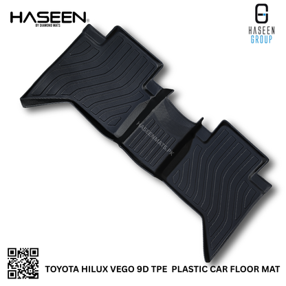 TOYOTA HILUX NEW LUXURY STYLE TPE PLASTIC HEAVY DUTY 9D FLOOR MAT