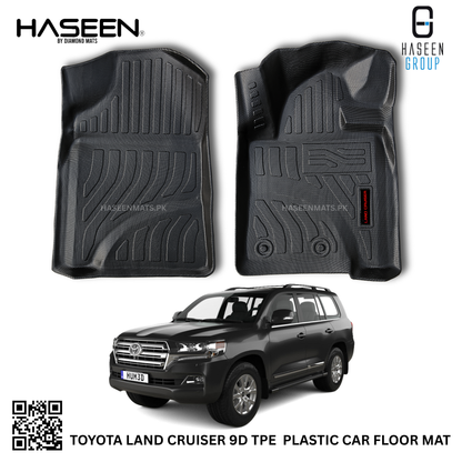 TOYOTA LAND CRUISER LUXURY STYLE TPE PLASTIC HEAVY DUTY 9D FLOOR MAT