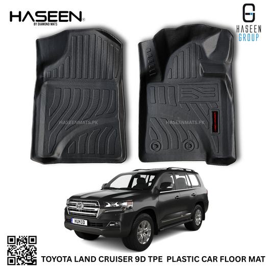 TOYOTA LAND CRUISER LUXURY STYLE TPE PLASTIC HEAVY DUTY 9D FLOOR MAT