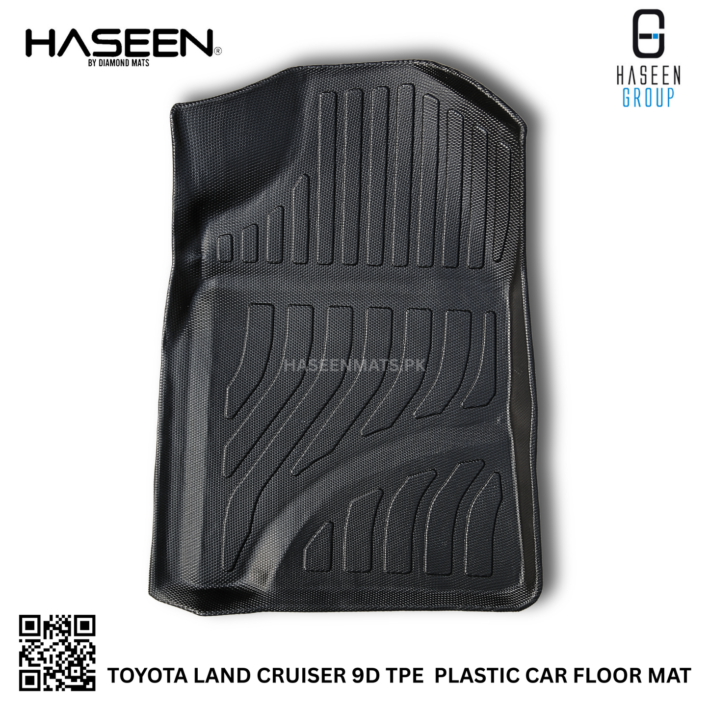 TOYOTA LAND CRUISER LUXURY STYLE TPE PLASTIC HEAVY DUTY 9D FLOOR MAT
