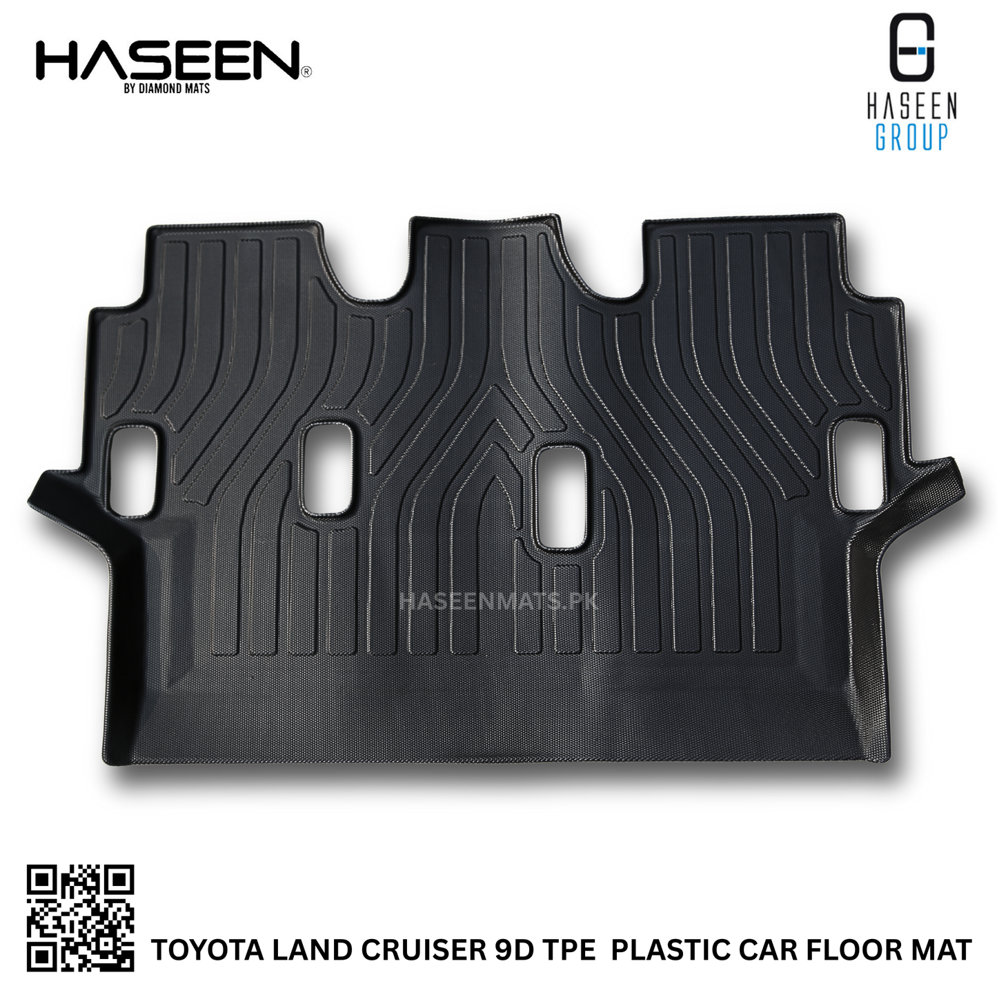 TOYOTA LAND CRUISER LUXURY STYLE TPE PLASTIC HEAVY DUTY 9D FLOOR MAT