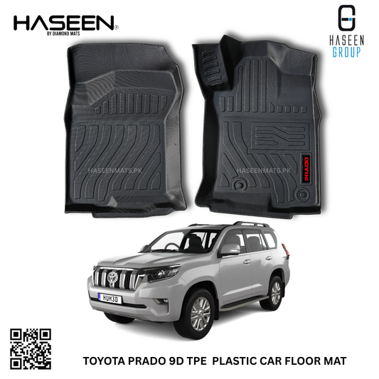 TOYOTA PRADO NEW LUXURY STYLE 9D TPE PLASTIC HEAVY DUTY FLOOR MAT