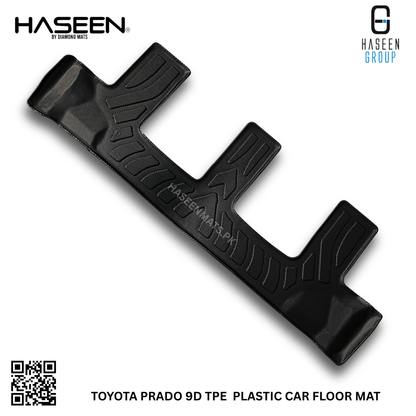 TOYOTA PRADO NEW LUXURY STYLE 9D TPE PLASTIC HEAVY DUTY FLOOR MAT