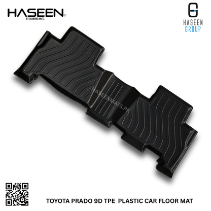 TOYOTA PRADO NEW LUXURY STYLE 9D TPE PLASTIC HEAVY DUTY FLOOR MAT
