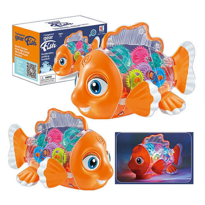 Lightning & Musical Gear Fish Toy