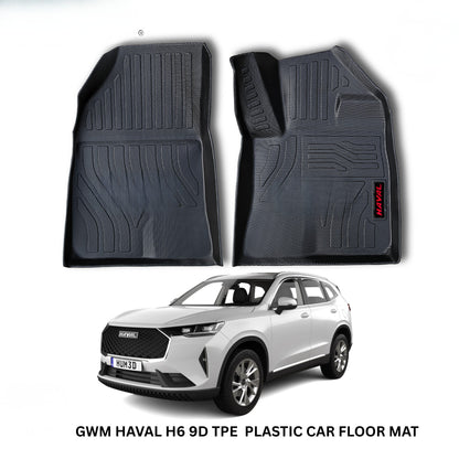 GWM HAVAL H6 2022-2024 LUXURY 9D TPE PLASTIC FLOOR MAT
