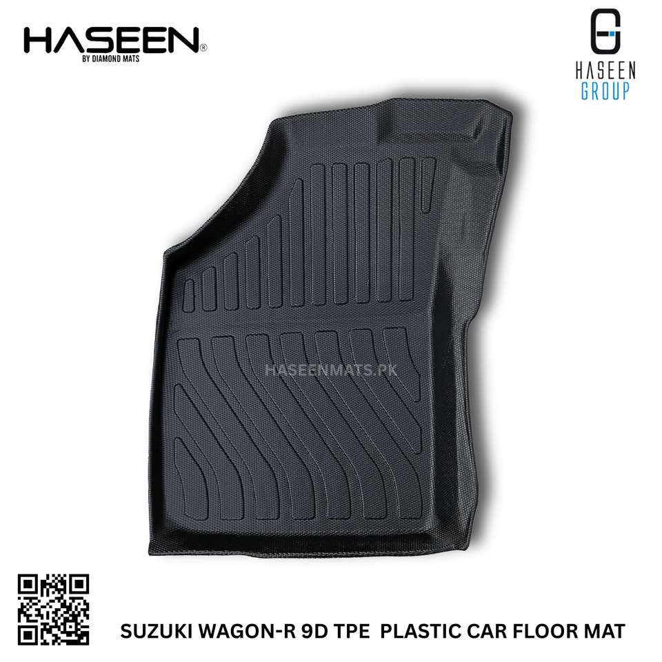 SUZUKI WAGON-R 9D TPE PLASTIC HEAVY DUTY CAR FLOOR MAT