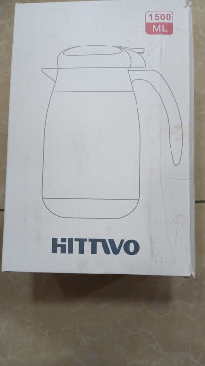 Hittivo 1500ml Premium Thermos - Dual-Coated Insulated Flask - 24 hours Hot and Cool Thermos