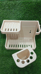 Mighty Shampoo Rack - Shampoo Soap Rack - Wall Mountable Bathroom Rack