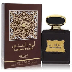 Leather Intense Eau De Parfum Spray – Bold &amp; Long-Lasting Scent with Warm Leather and Woody Notes