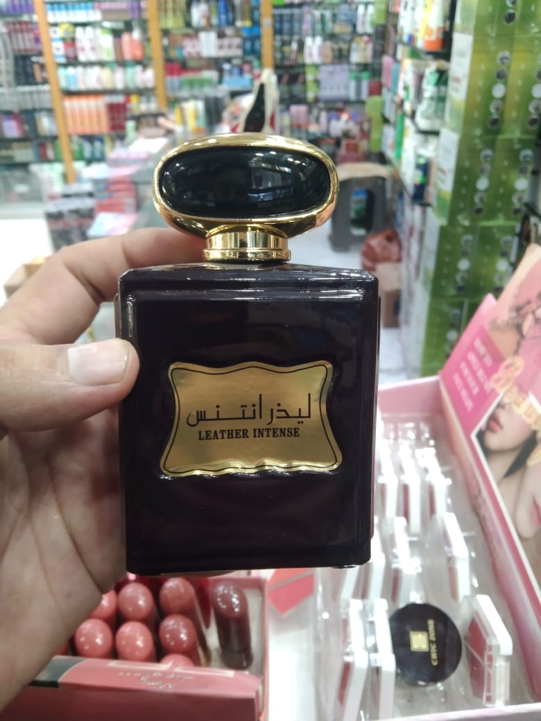 Leather Intense Eau De Parfum Spray – Bold &amp; Long-Lasting Scent with Warm Leather and Woody Notes