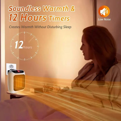 Portable Mini Electric Handy Heater (Ceramic SpaceHeater)