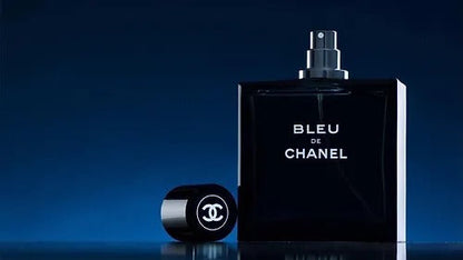 Combo Set Bleu De Chanel 100ML+Dior Sauvage 100ML with original magnet cap (Alcohol-Free Fragrance - Fresh and Intense Notes)