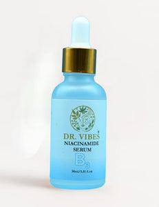 Dr. Vibes Niacinamide Serum 30ml | Vitamin B3 Face Serum for Glowing Skin
