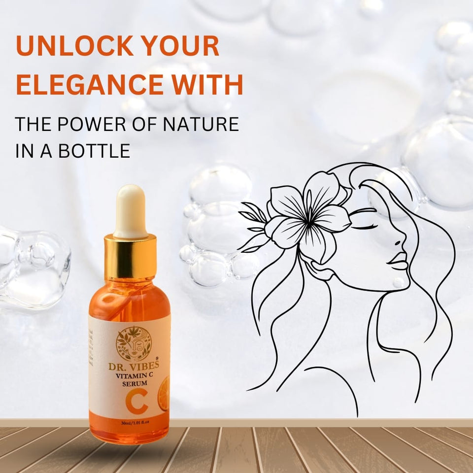 Best Vitamin C Serum in Pakistan | Dr. Vibes Vitamin C Serum 30ml