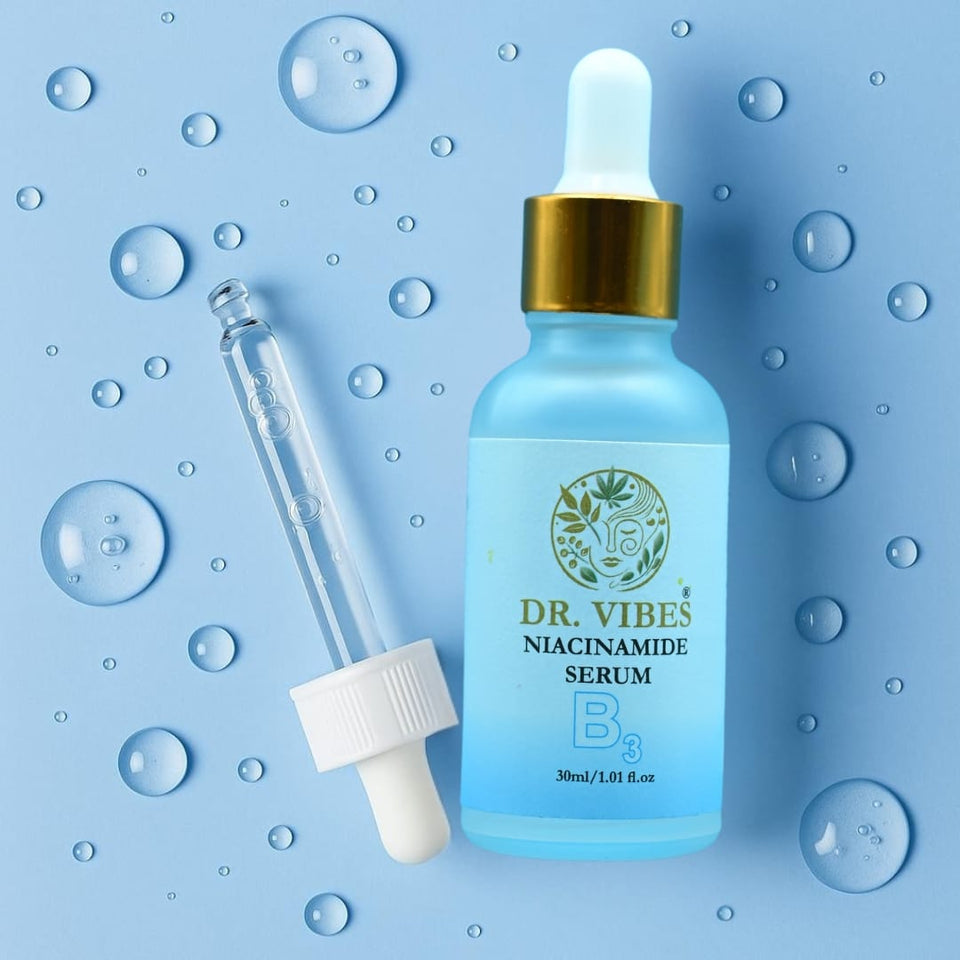Dr. Vibes Niacinamide Serum 30ml | Vitamin B3 Face Serum for Glowing Skin