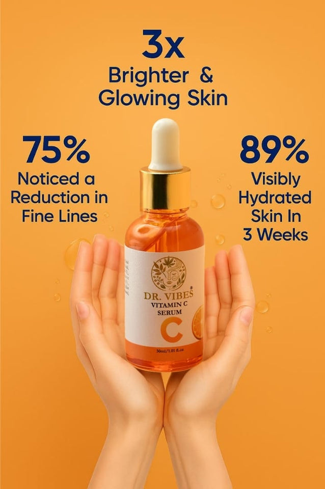Best Vitamin C Serum in Pakistan | Dr. Vibes Vitamin C Serum 30ml