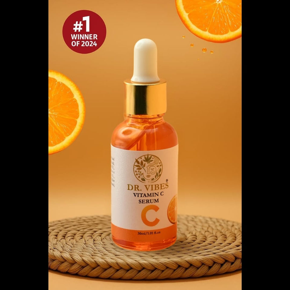 Best Vitamin C Serum in Pakistan | Dr. Vibes Vitamin C Serum 30ml