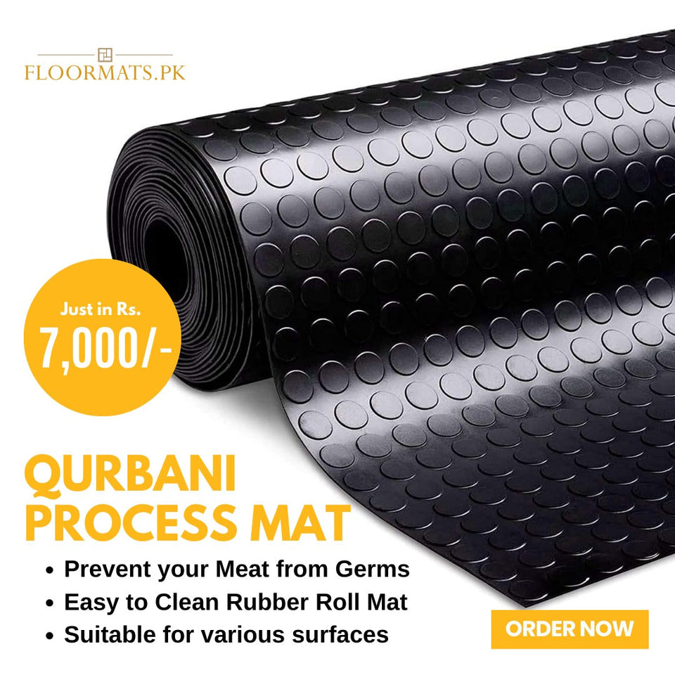 High-Quality Universal Rubber Mat  Ã¢â‚¬â€œ Ideal for Qurbani Process & Kitchen Etc