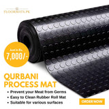 High-Quality Universal Rubber Mat  Ã¢â‚¬â€œ Ideal for Qurbani Process & Kitchen Etc