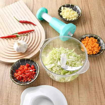 Multi-Functional Hand Press Manual Plastic Chopper