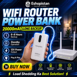 Wifi Router Power Bank (8-10hrs Battery Time)